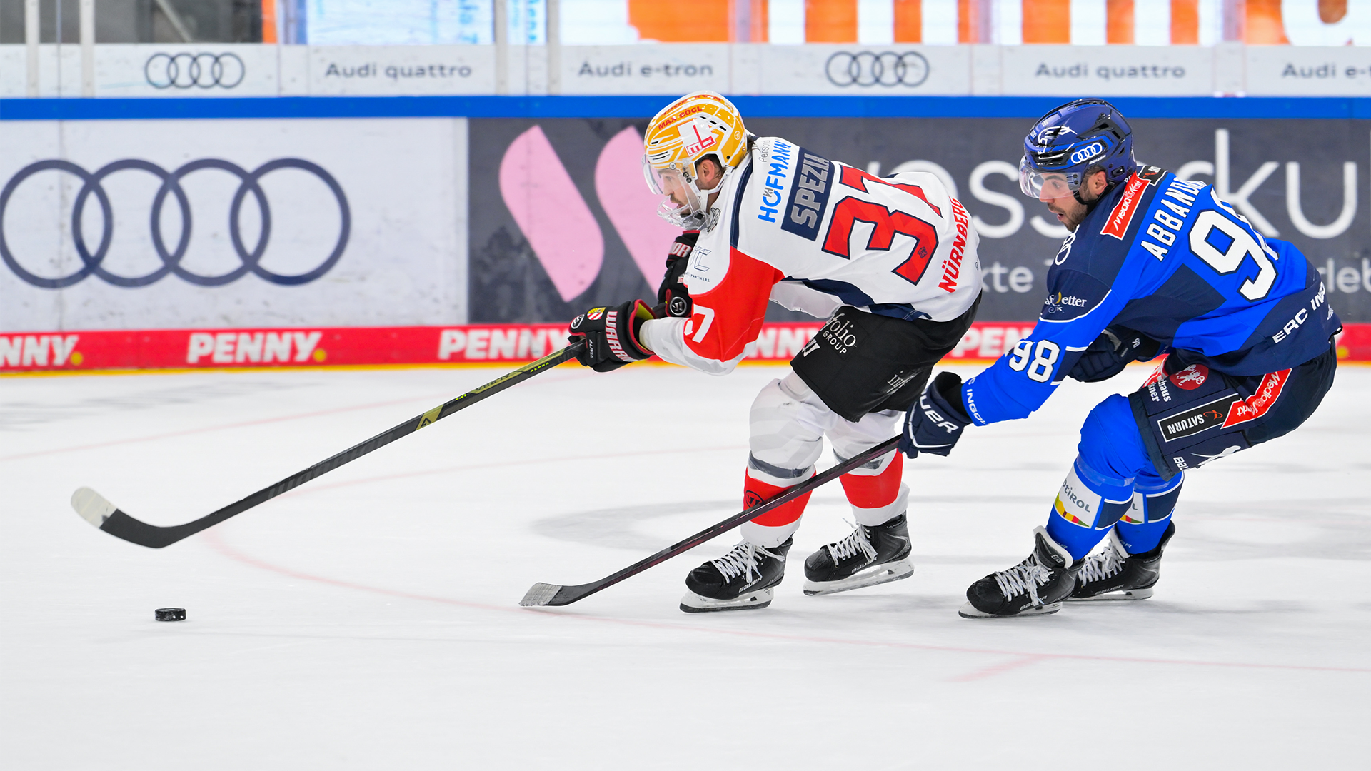 ERC Ingolstadt gg. Nürnberg Ice Tigers